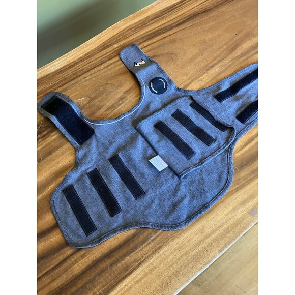 Dog Vest Thunder Shirt Dog Size Small 15-25lbs Grey - Best Solution for Anxiety - Picture 16 of 16